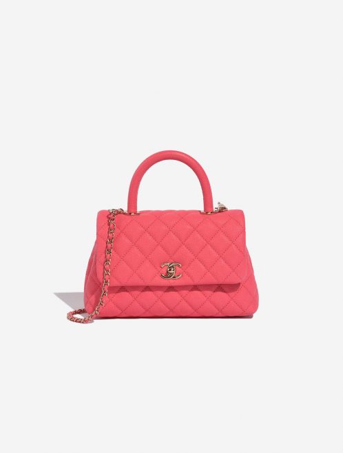 Chanel TimelessHandle Small Pink Front  | Sell your designer bag on Saclab.com