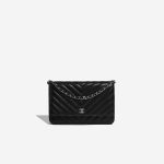 Chanel Timeless WOC Black Front  | Sell your designer bag on Saclab.com