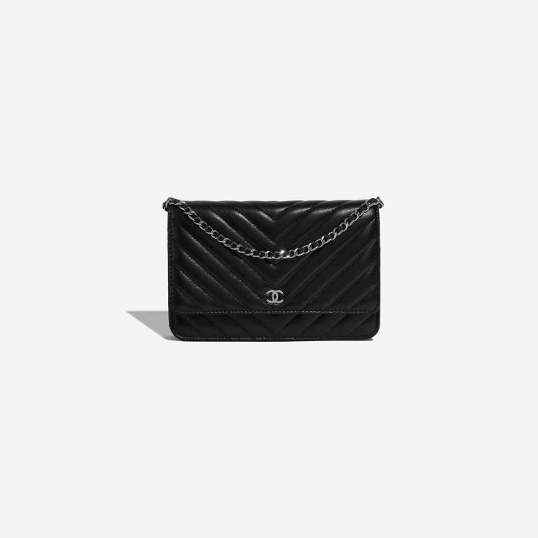 Chanel Timeless WOC Black Front  | Sell your designer bag on Saclab.com