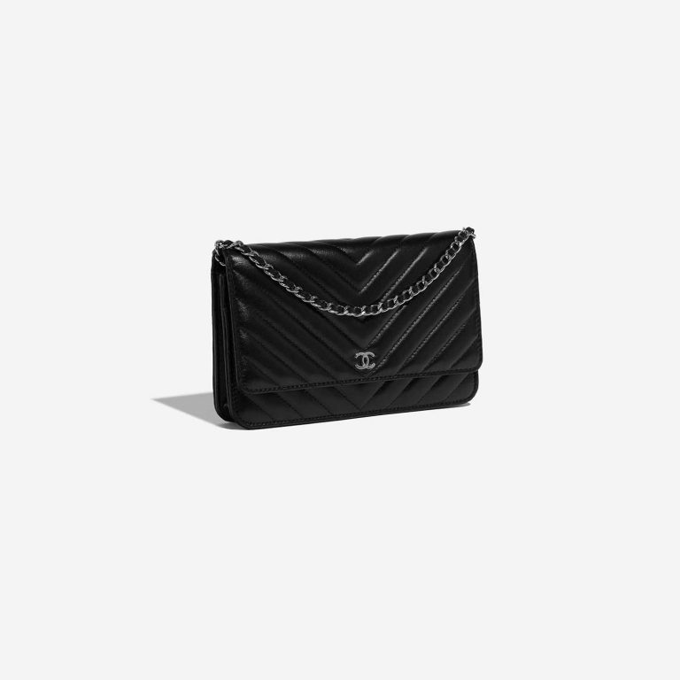 Chanel Timeless WOC Black Side Front  | Sell your designer bag on Saclab.com