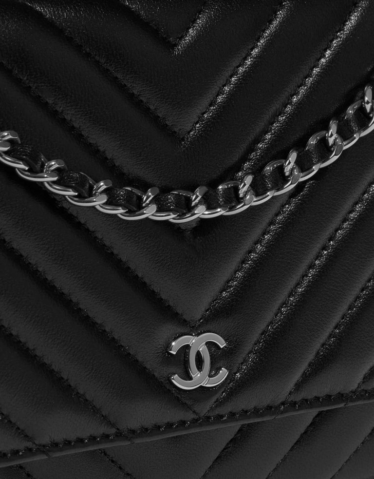 Chanel Timeless WOC Black Closing System  | Sell your designer bag on Saclab.com