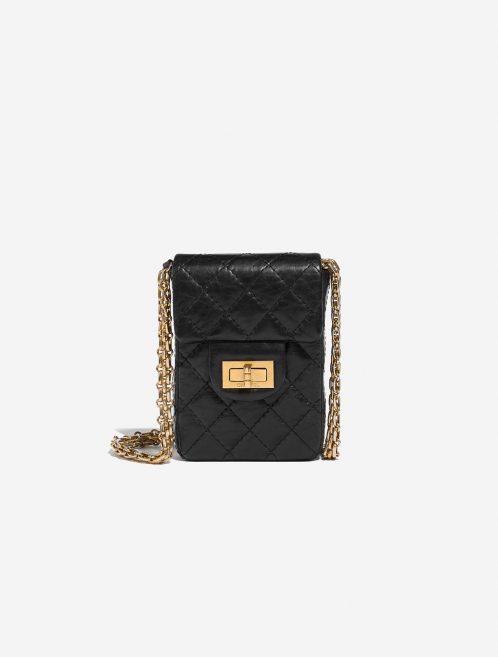 Chanel 255 Reissue Mini Black Front  | Sell your designer bag on Saclab.com