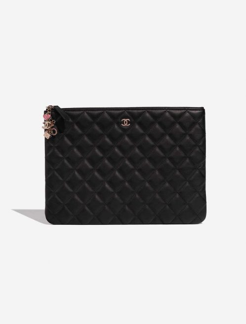 Chanel Timeless Clutch Black Front  | Sell your designer bag on Saclab.com