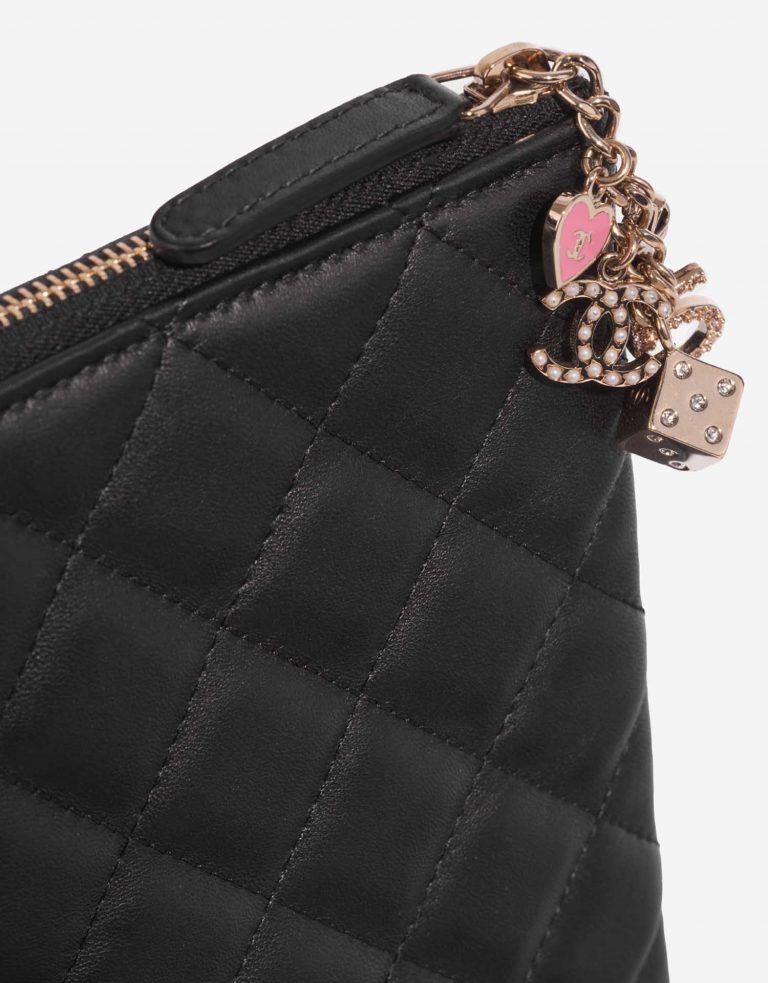 Chanel Timeless Clutch Black Closing System  | Sell your designer bag on Saclab.com
