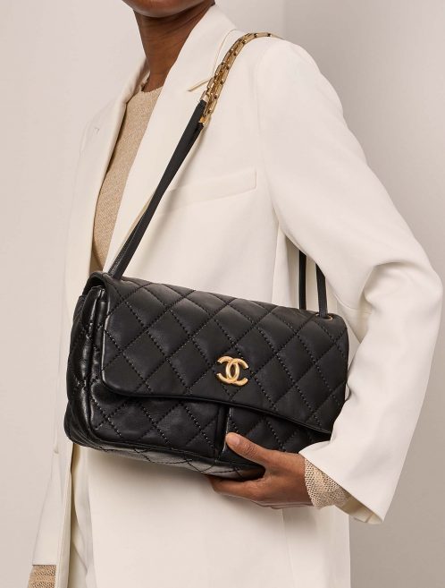 Chanel Timeless Jumbo Black 1F | Sell your designer bag on Saclab.com