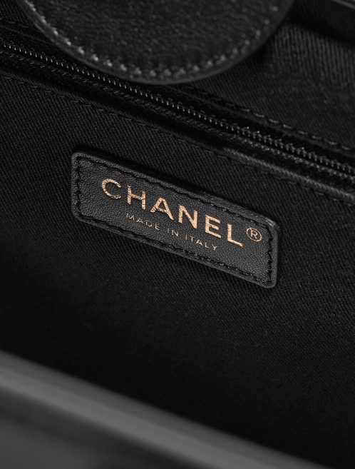 Chanel Deauville Medium Black Logo  | Sell your designer bag on Saclab.com