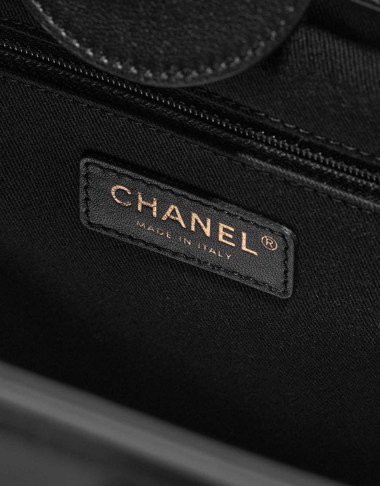 Chanel Deauville Medium Black Logo  | Sell your designer bag on Saclab.com