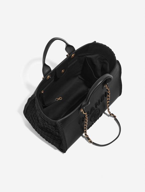 Chanel Deauville Medium Black Inside  | Sell your designer bag on Saclab.com