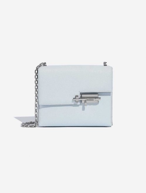 Hermès VerrouChaîne Mini BleuBrume Front  | Sell your designer bag on Saclab.com