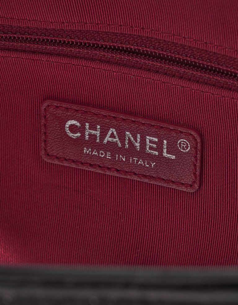 Chanel Gabrielle Medium Calf Black / White Logo | Sell your designer bag