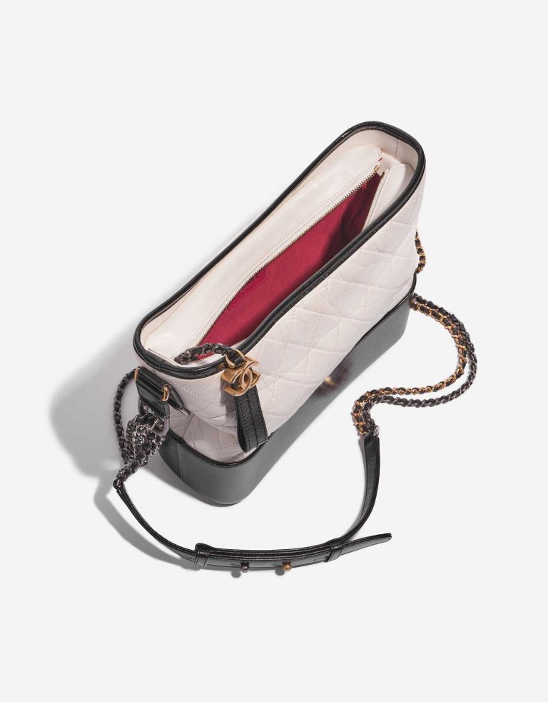 Chanel Gabrielle Medium Calf Black / White Inside | Sell your designer bag