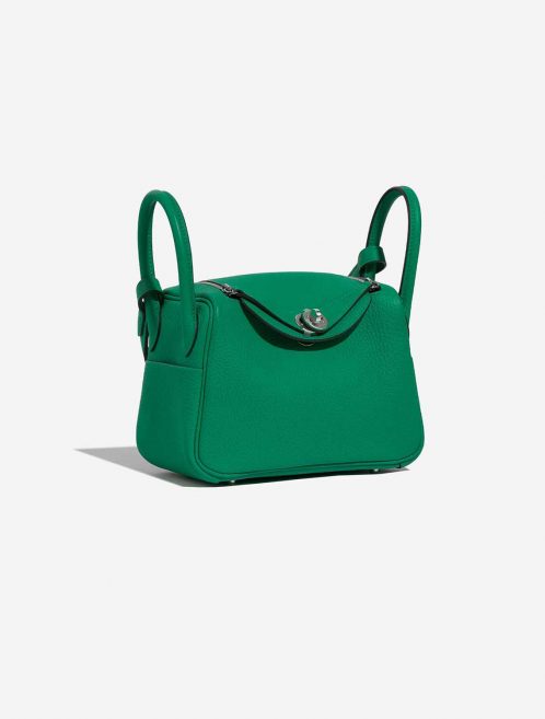 Hermès Lindy 20Mini Menthe Side Front  | Sell your designer bag on Saclab.com