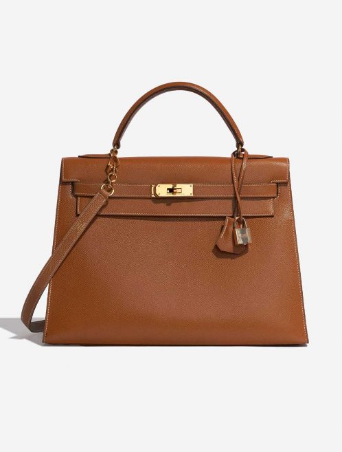 Hermès Kelly 32 Gold Front  | Sell your designer bag on Saclab.com