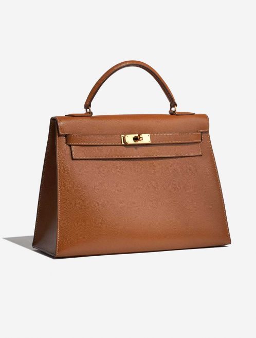 Hermès Kelly 32 Gold Side Front  | Sell your designer bag on Saclab.com