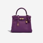 Hermès Kelly 25 Anemone Front  | Sell your designer bag on Saclab.com