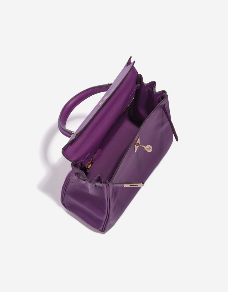 Hermès Kelly 25 Anemone Inside  | Sell your designer bag on Saclab.com