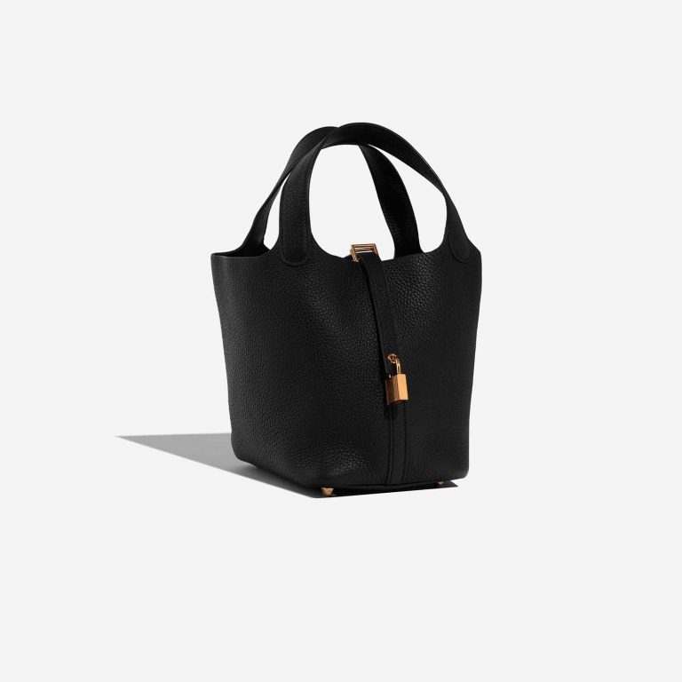 Hermès Picotin 18 Black Side Front  | Sell your designer bag on Saclab.com