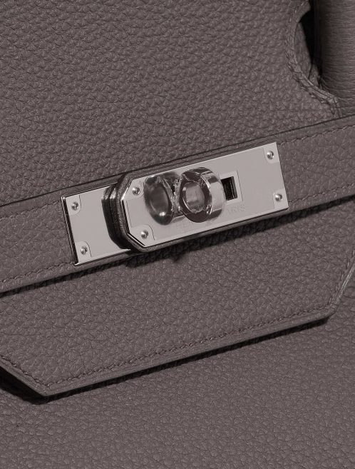 Hermès BirkinHSS 40 Etain-Malachite Closing System  | Sell your designer bag on Saclab.com