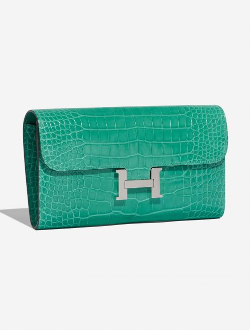 Hermès Constance Wallet VertJade Side Front  | Sell your designer bag on Saclab.com