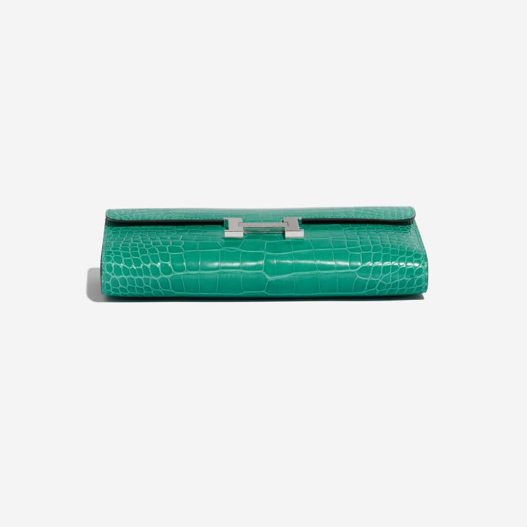 Hermès Constance Wallet VertJade Bottom  | Sell your designer bag on Saclab.com