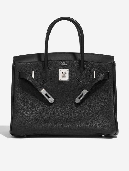 Pre-owned Hermès bag Birkin 3in1 30 Togo / Toile H / Swift Black / Ecru Black | Sell your designer bag on Saclab.com