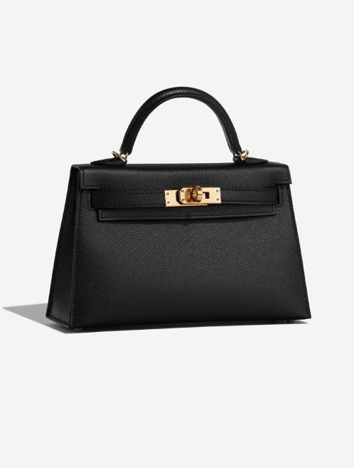 Hermès Kelly Mini Black Side Front  | Sell your designer bag on Saclab.com