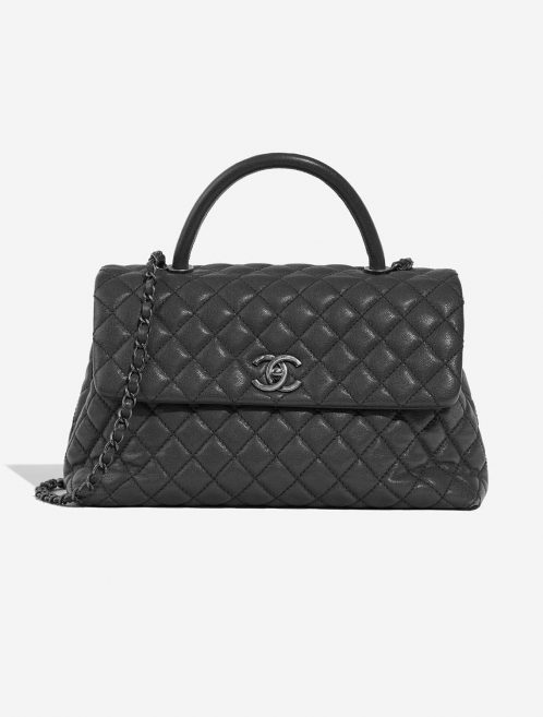 Chanel TimelessHandle Large Grey Front  | Sell your designer bag on Saclab.com