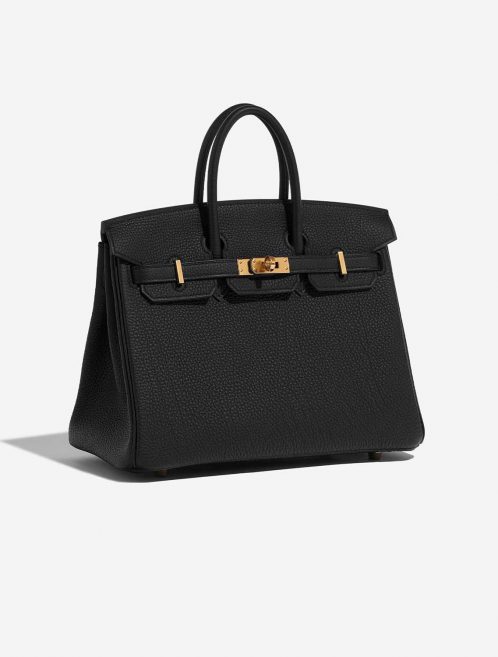 Hermès Birkin 25 Black Side Front  | Sell your designer bag on Saclab.com