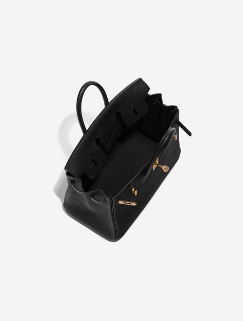 Hermès Birkin 25 Black Inside  | Sell your designer bag on Saclab.com