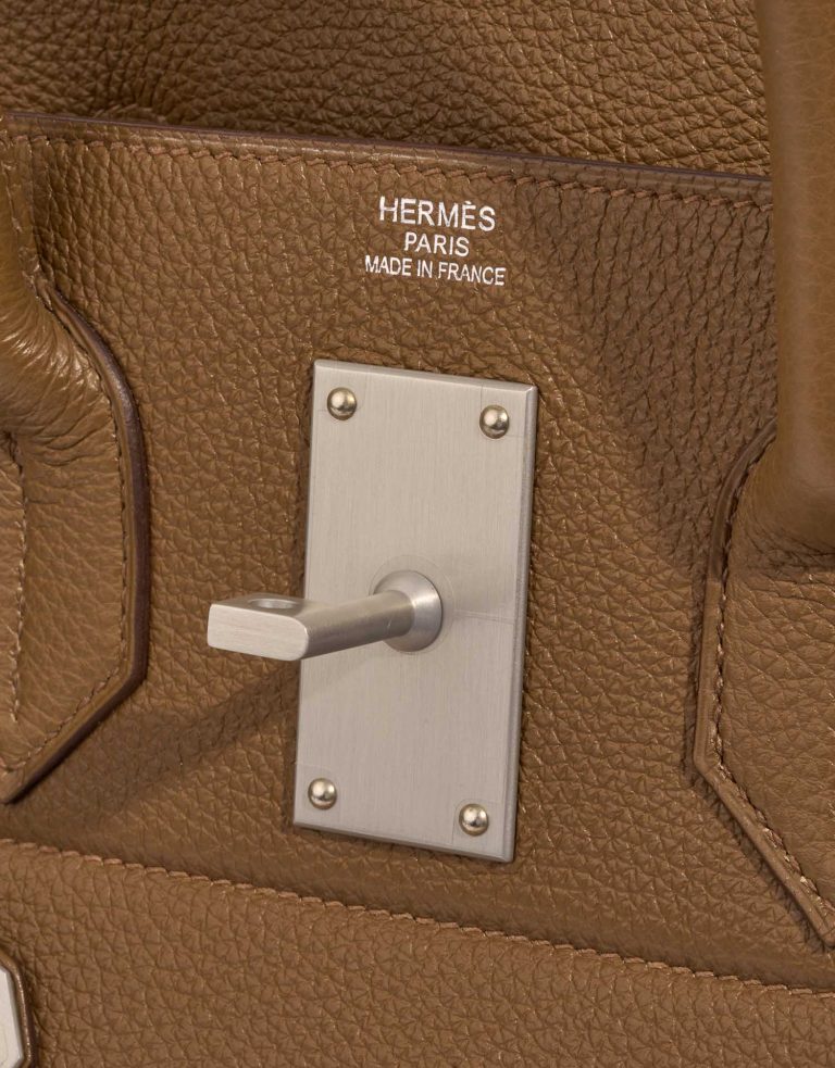 Hermès HautÀCourroies 50 Alezan Logo  | Sell your designer bag on Saclab.com
