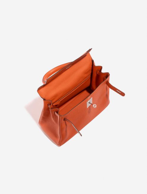 Hermès Kelly 28 Feu Inside  | Sell your designer bag on Saclab.com
