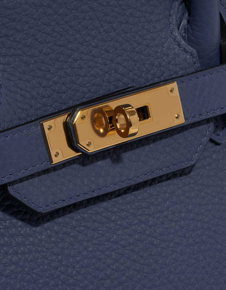 Hermès Birkin 30 BleuRoyal Closing System  | Sell your designer bag on Saclab.com