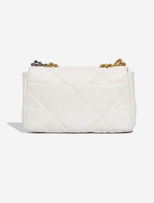 Chanel 19 FlapBag Cream Back  | Sell your designer bag on Saclab.com