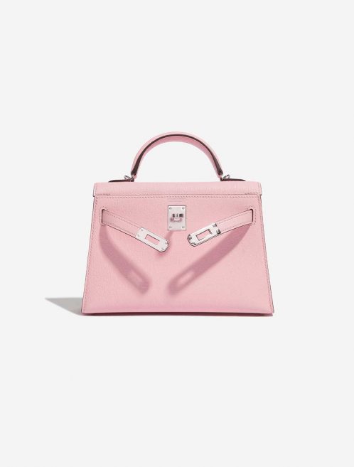Hermès Kelly Mini RoseSakura Front Open | Sell your designer bag on Saclab.com