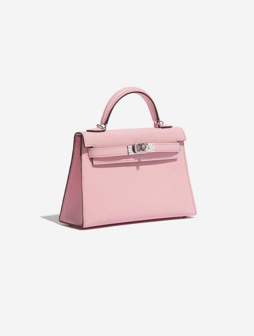 Hermès Kelly Mini RoseSakura Side Front  | Sell your designer bag on Saclab.com