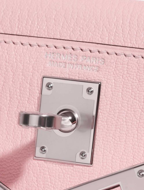 Hermès Kelly Mini RoseSakura Logo  | Sell your designer bag on Saclab.com