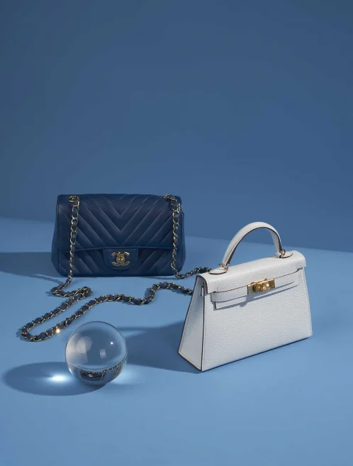 Hermès Mini Kelly light blue | Buy & sell pre-owned Hermès bags