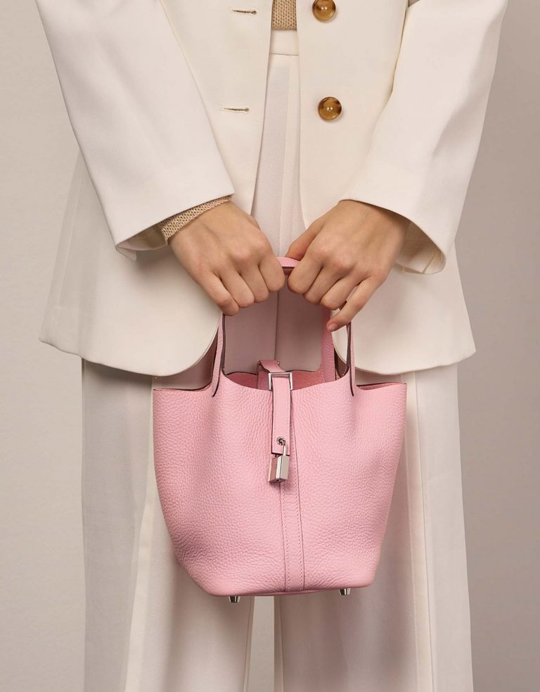 Hermès Picotin 18 RoseSakura Front  | Sell your designer bag on Saclab.com
