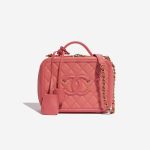 Chanel Vanity Medium Pink Front  | Sell your designer bag on Saclab.com