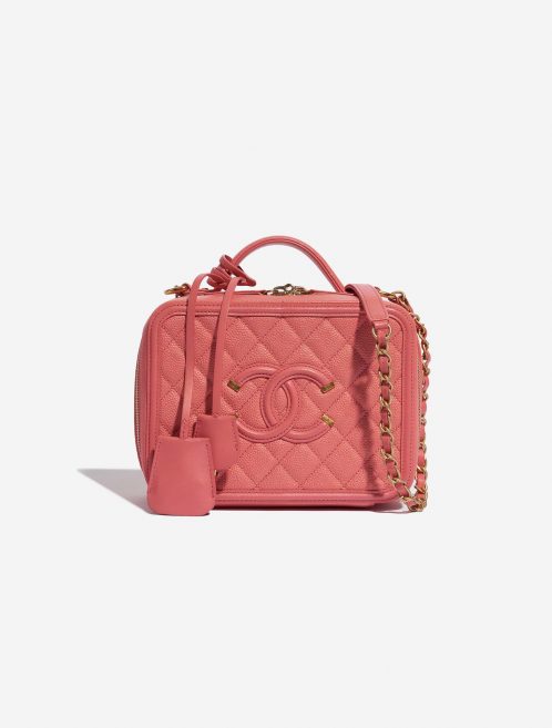 Chanel Vanity Medium Pink Front  | Sell your designer bag on Saclab.com