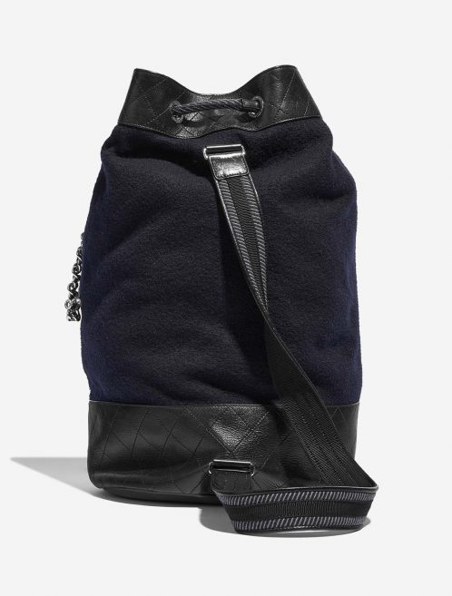 Chanel Backpack Wool / Lamb Blue / Black | Sell your designer bag
