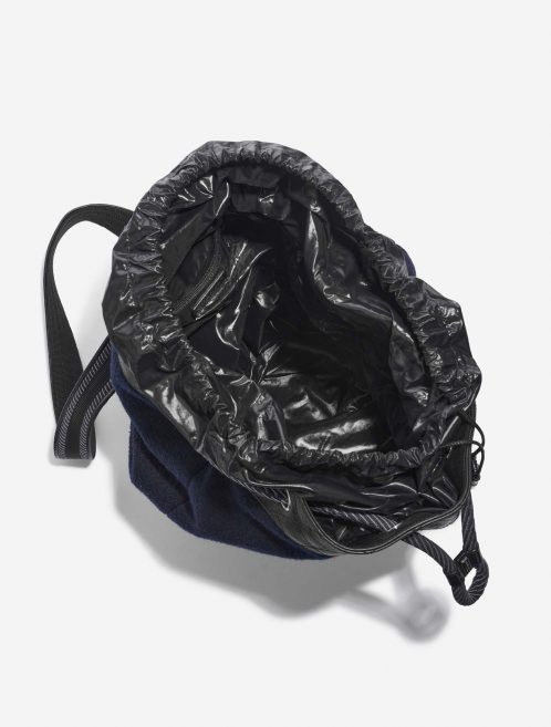 Chanel Backpack Wool / Lamb Blue / Black Inside | Sell your designer bag