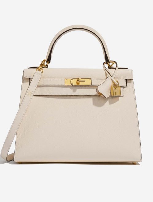Hermès Kelly 28 Nata Front  | Sell your designer bag on Saclab.com