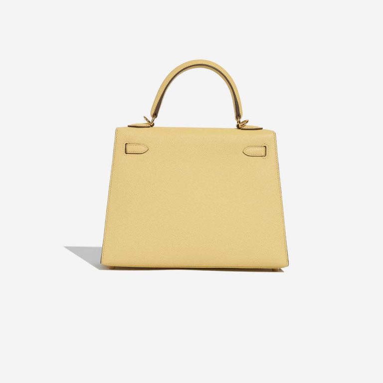 Hermès Kelly 25 JaunePoussin Back  | Sell your designer bag on Saclab.com