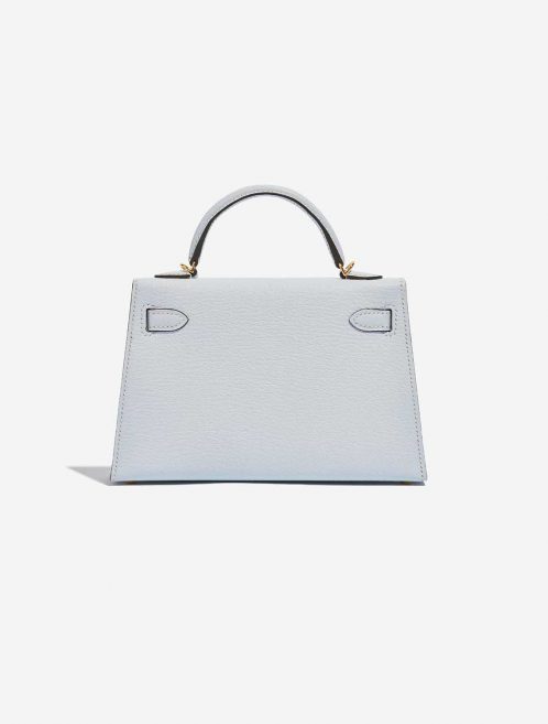 Hermès Kelly Mini BleuBrume Back  | Sell your designer bag on Saclab.com