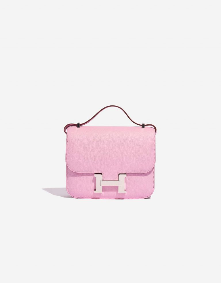 Hermès Constance 18 MauveSylvestre Front  | Sell your designer bag on Saclab.com