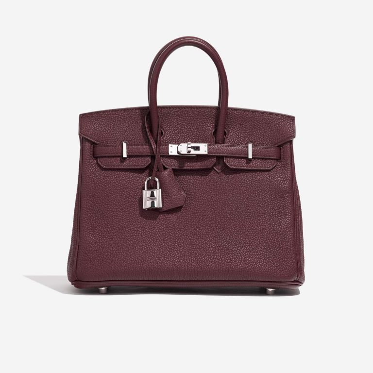 Hermès Birkin 25 Bordeaux Front  | Sell your designer bag on Saclab.com