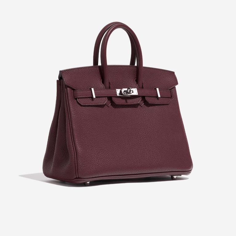 Hermès Birkin 25 Bordeaux Side Front  | Sell your designer bag on Saclab.com