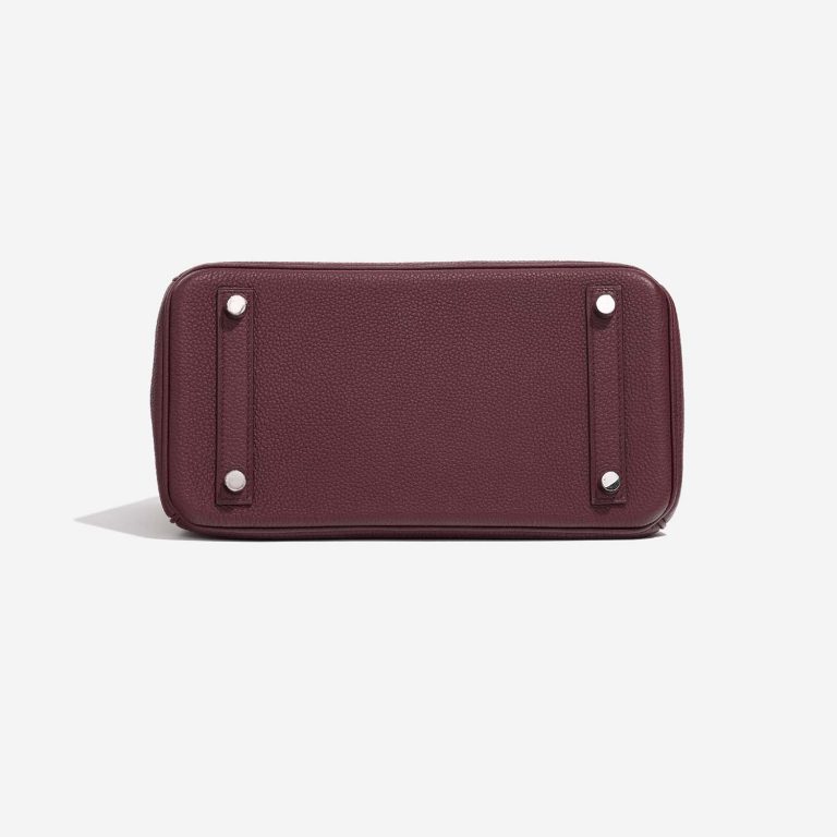 Hermès Birkin 25 Bordeaux Bottom  | Sell your designer bag on Saclab.com