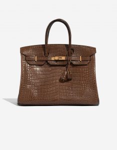 Hermès Birkin 35 MarronDInde Front  | Sell your designer bag on Saclab.com
